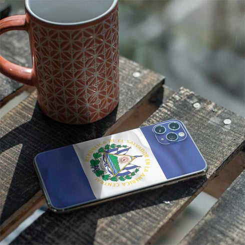 El Salvador Flag iPhone 11 Pro Max Skin